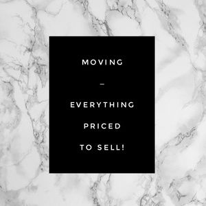 || MOVING SALE ||